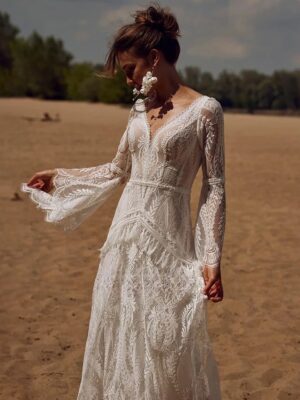 Vestidos de Novia Boho Luz Escondida