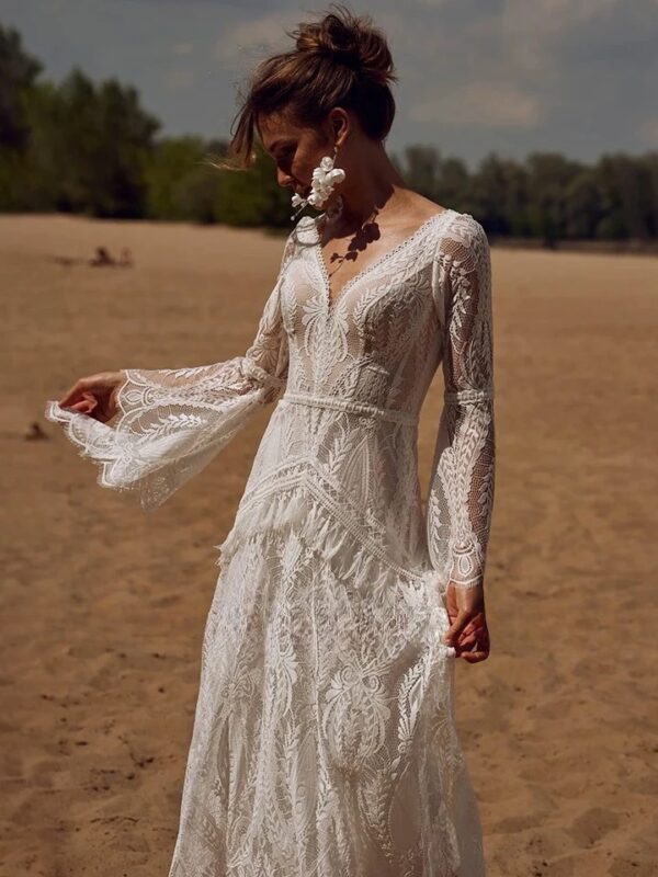 Vestidos de Novia Boho Luz Escondida