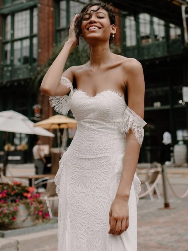 Vestidos de Novia Boho Flor de Niebla
