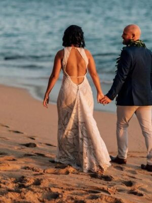 Vestidos de Novia Boho Llama de Invierno