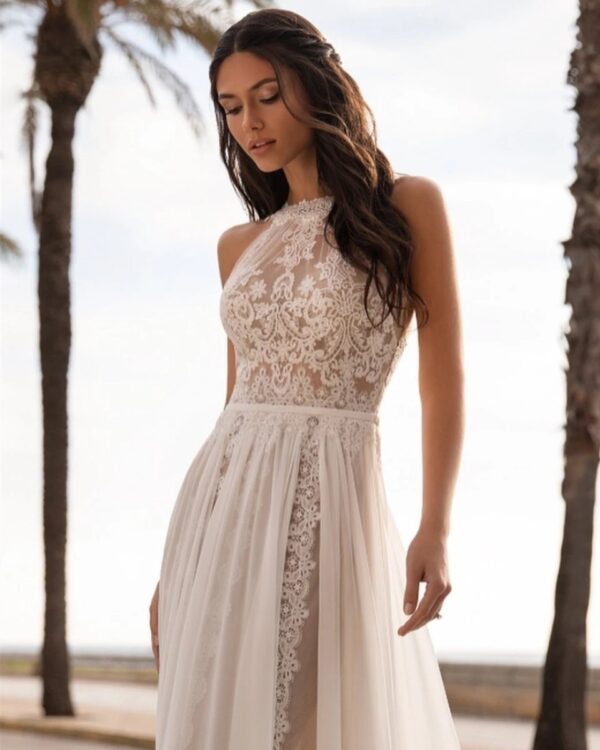 Vestidos de Novia Boho Aliento Dorado