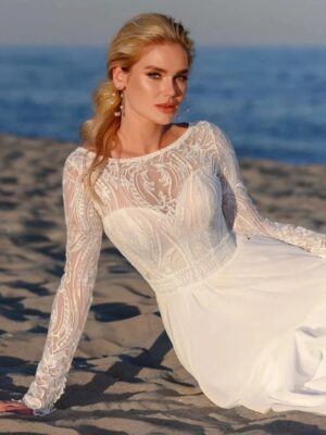 Vestidos de Novia Boho Reflejo Soñado
