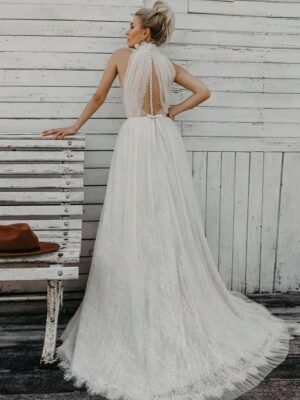 Vestidos de Novia Boho Sueño Transparente