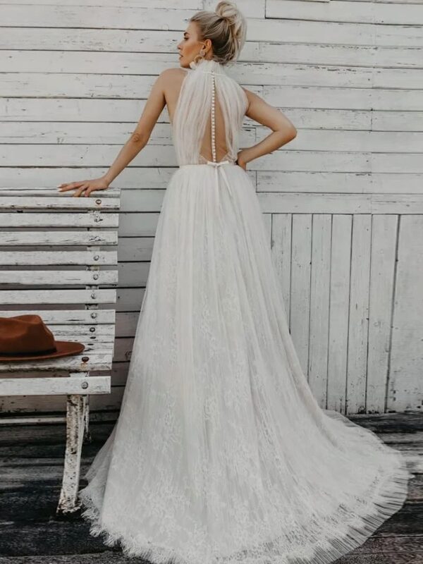 Vestidos de Novia Boho Sueño Transparente