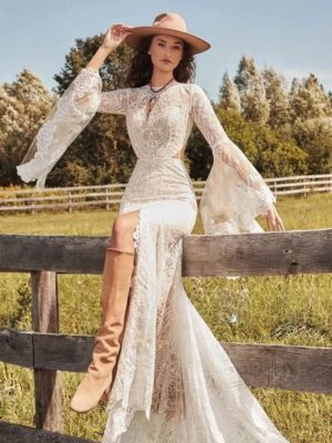 Vestidos de Novia Boho Danza del Cielo