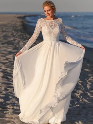 Vestidos de Novia Boho Reflejo Soñado