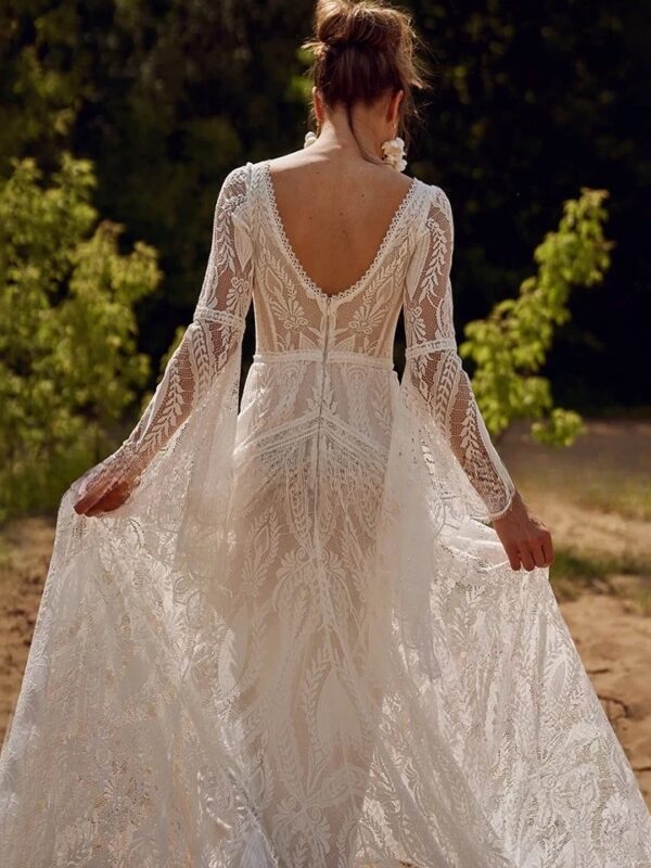 Vestidos de Novia Boho Misterio de Seda