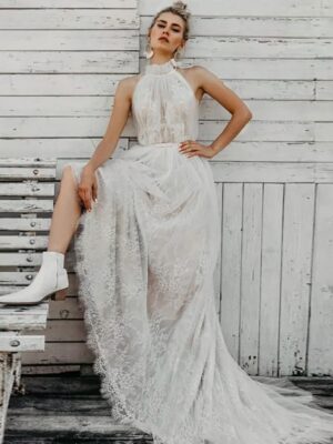 Vestidos de Novia Boho Sueño Transparente
