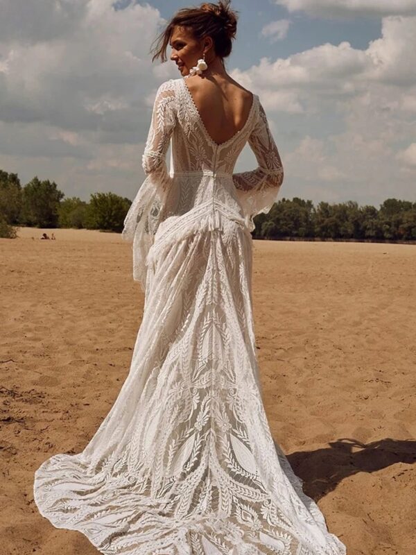 Vestidos de Novia Boho Misterio de Seda