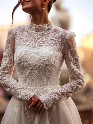 Vestidos de Novia Boho Velo Eterno