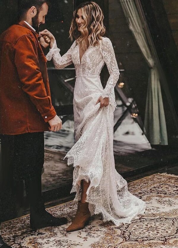 Vestidos de Novia Boho Sueño Dorado