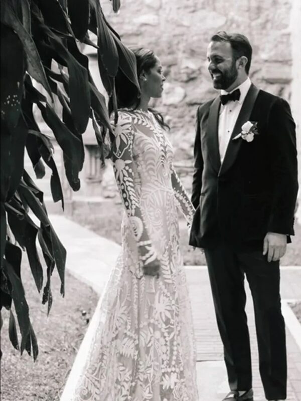 Vestidos de Novia Boho Rosa del Viento