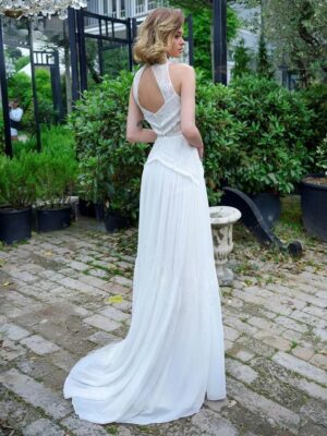 Vestidos de Novia Boho Latido Azul