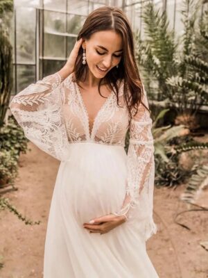 Vestidos de Novia Boho Neblina Dulce