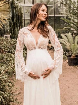Vestidos de Novia Boho Neblina Dulce