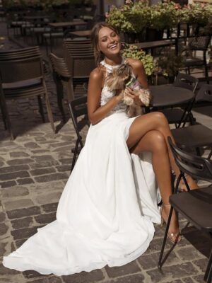 Vestidos de Novia Boho Flor de Luz