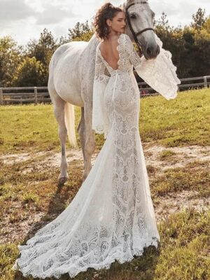 Vestidos de Novia Boho Canto de Rocío
