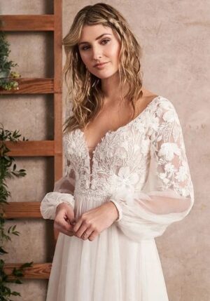 Vestidos de Novia Boho Velo del Alba