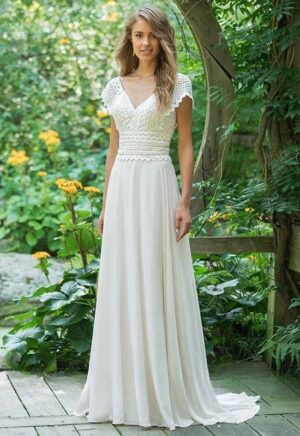 Vestidos de Novia Boho Flor del Horizonte