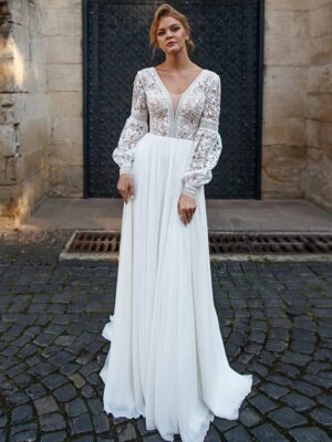 Vestidos de Novia Boho Susurro de Seda