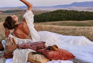 Vestidos de Novia Boho Luz del Amanecer
