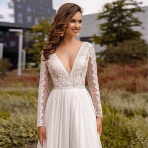 Vestidos de Novia Boho Pétalo del Alba