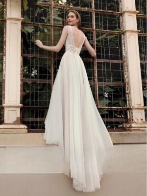 Vestidos de Novia Boho Flor de la Aurora