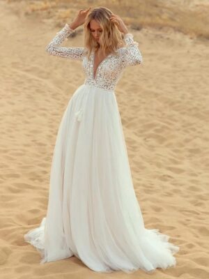 Vestidos de Novia Boho Silencio de Seda