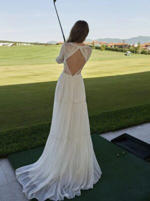 Vestidos de Novia Boho Melodía de Algodón