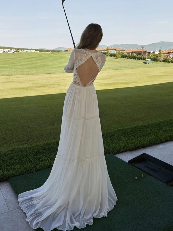 Vestidos de Novia Boho Melodía de Algodón