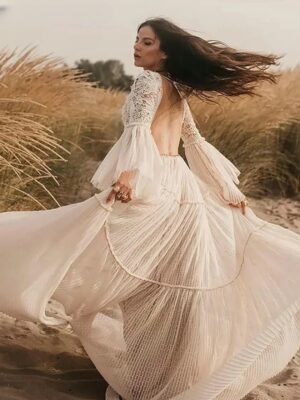 Vestidos de Novia Boho Amanecer Danzante