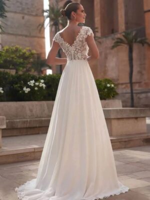 Vestidos de Novia Boho Latido Dorado