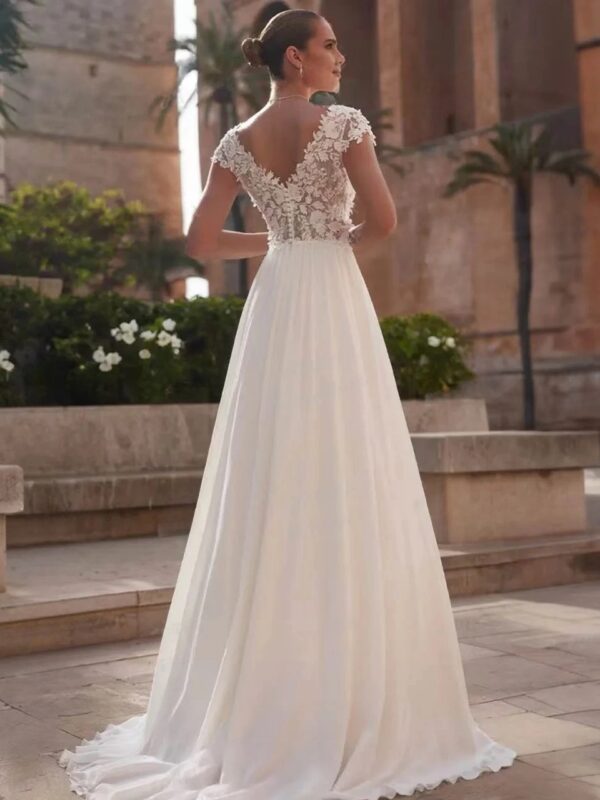 Vestidos de Novia Boho Latido Dorado
