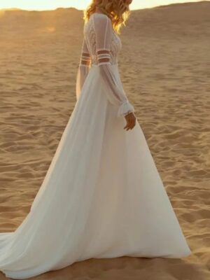 Vestidos de Novia Boho Reflejo de Sol