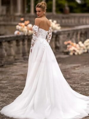 Vestidos de Novia Boho Noche de Algodón
