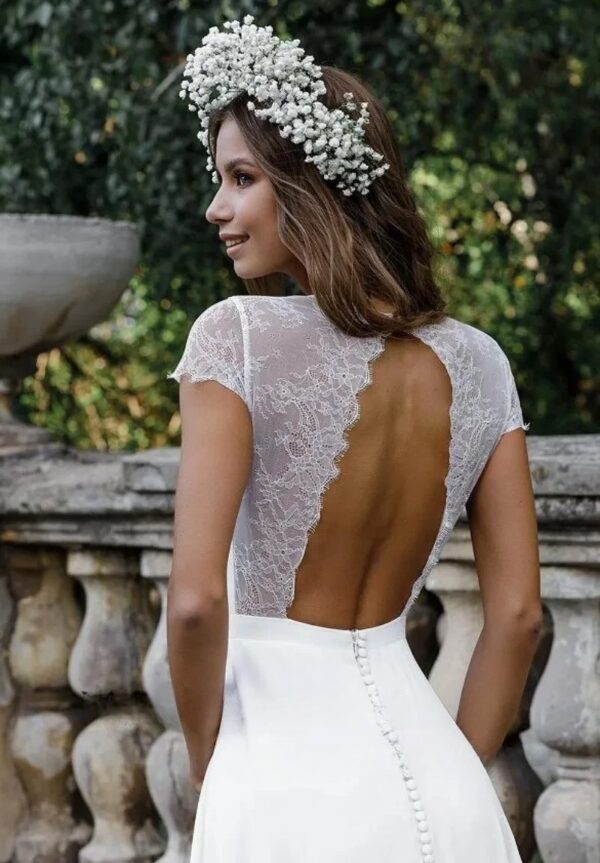 Vestidos de Novia Boho Brillo del Recuerdo