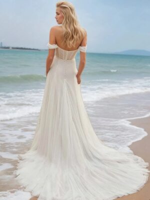 Vestidos de Novia Boho Canto de la Estrella