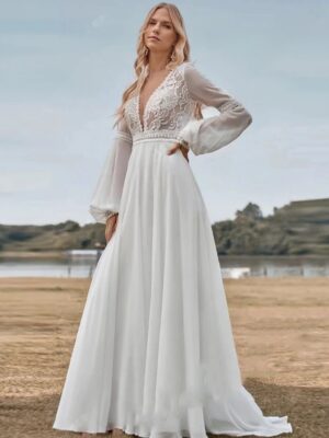 Vestidos de Novia Boho Esencia del Aire
