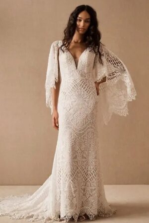 Vestidos de Novia Boho Cielo de Pétalos