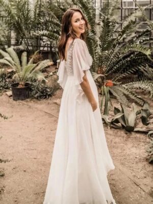 Vestidos de Novia Boho Estrella Escondida