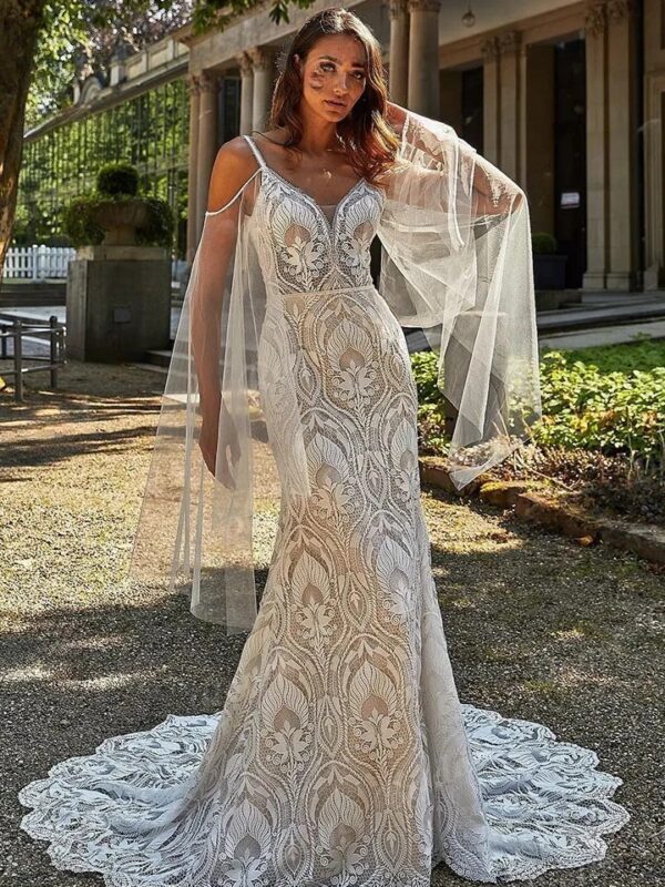 Vestidos de Novia Boho Ala de Cristal