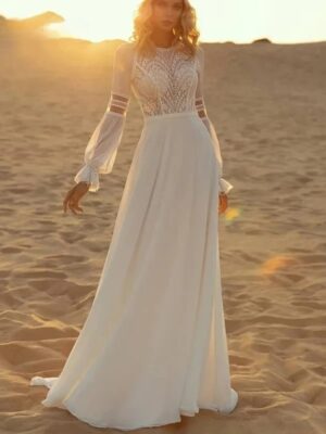 Vestidos de Novia Boho Reflejo de Sol