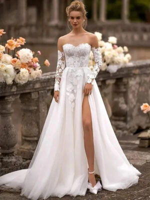 Vestidos de Novia Boho Noche de Algodón