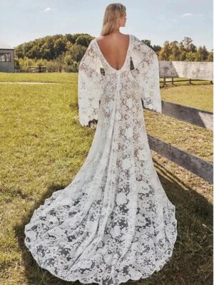 Vestidos de Novia Boho Flor de Encanto
