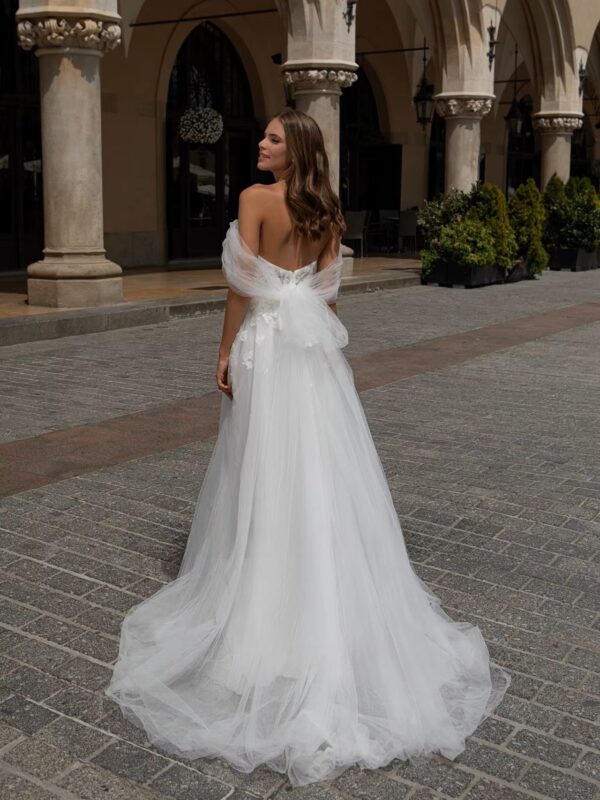 SoDigne Boho Wedding Dresses A-line Sweetheart Tulle Sleeveless Bride Gowns Long 2024 Women Bridal Dress robe de mariée - Imagen 2